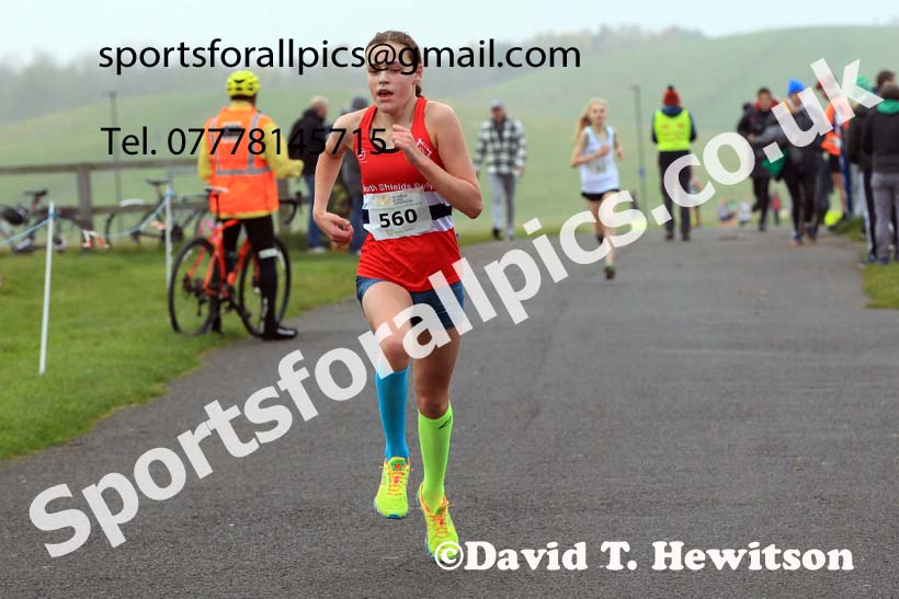 Boys and Girls Under-15s, 2022 Heaton Memorial 10k Road Race, Newcastle Town Moor.  Photo: David T. Hewitson/Sports for All Pics